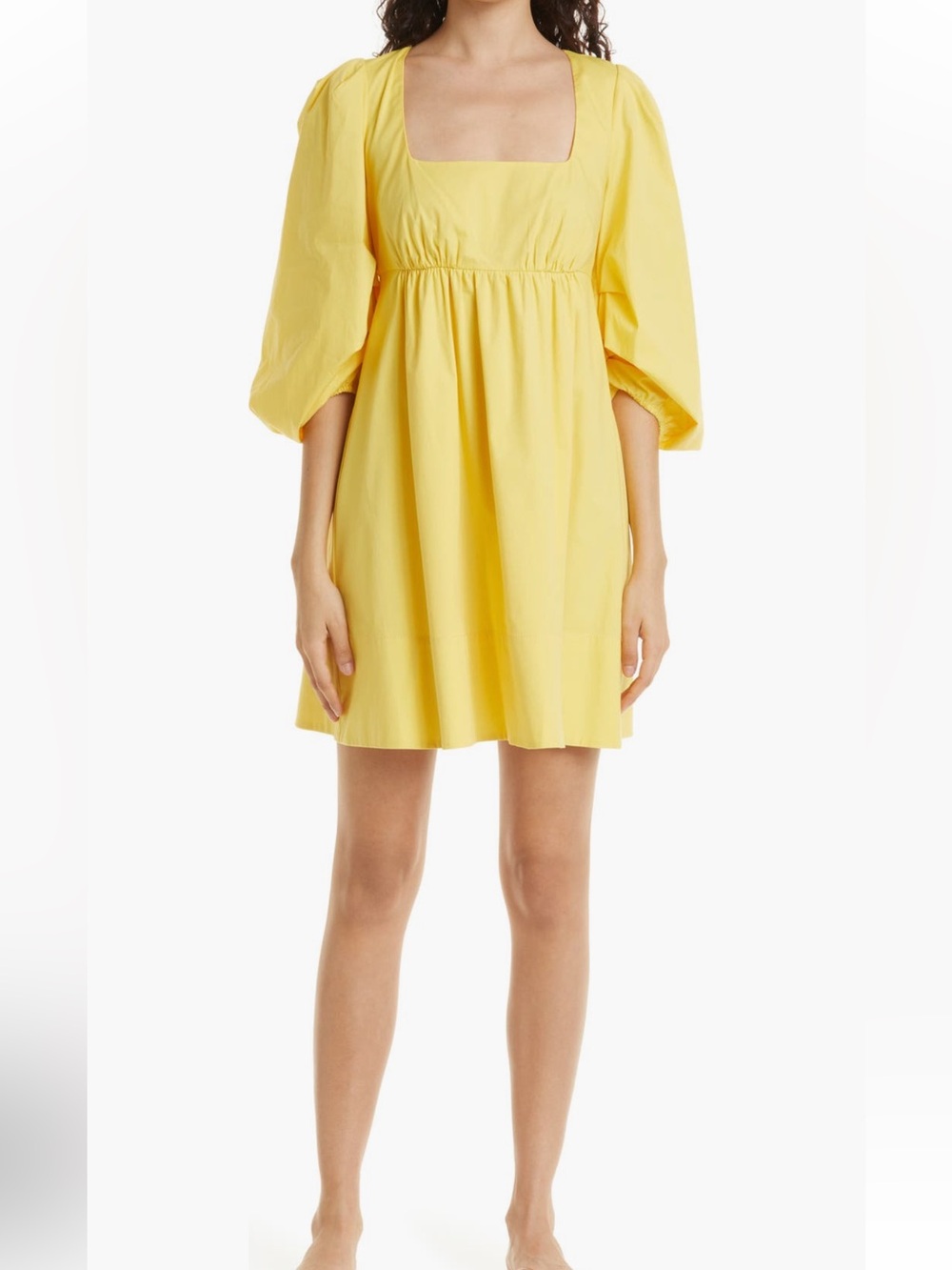 Staud Sophie 3/4 sleeve dress